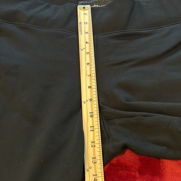 Torrid Pixie Pull On 1X Pants Luxe Ponte Black Slim Fix High Rise - Picture 10 of 12